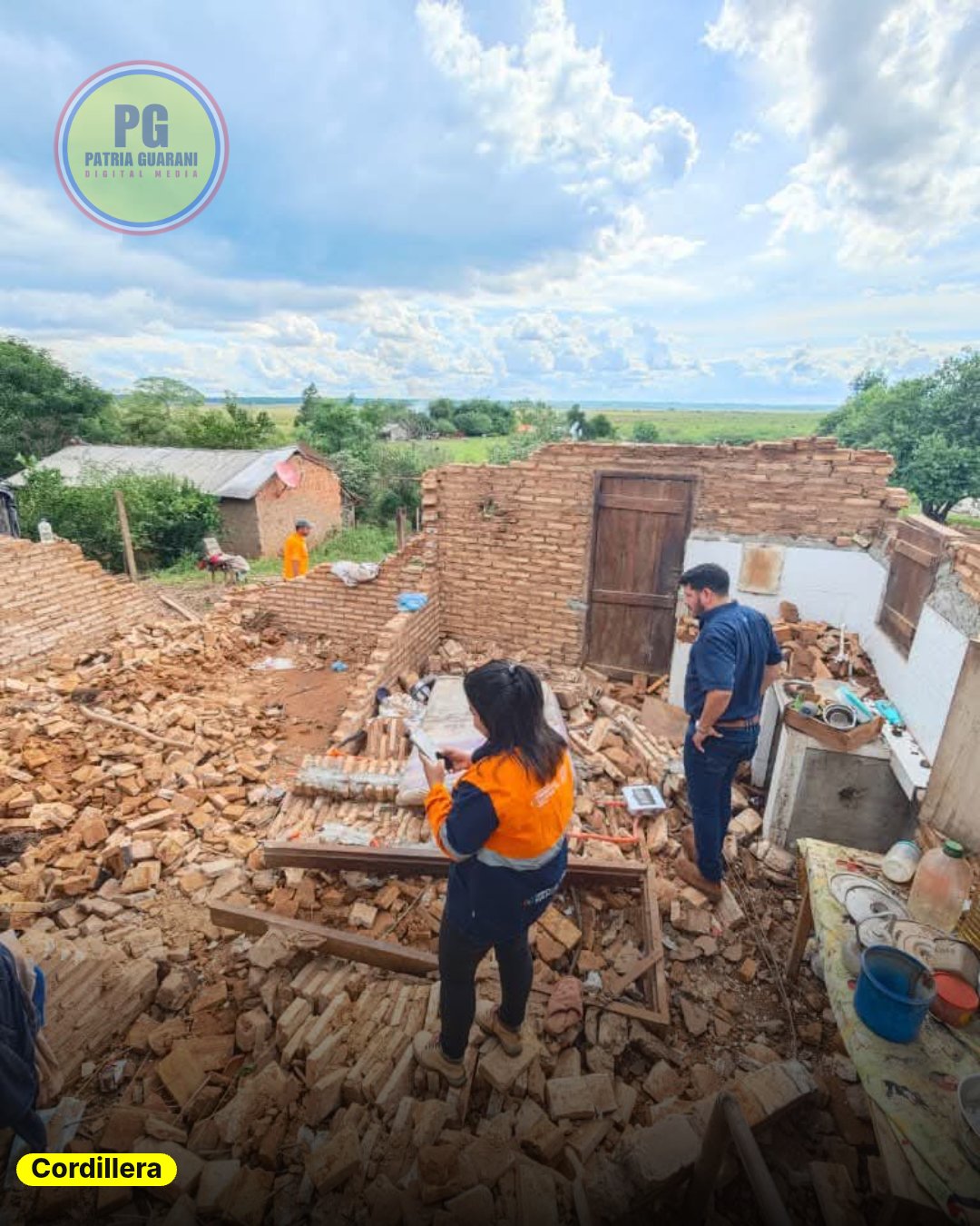 Asistencia a Familias Afectadas en Caraguatay 