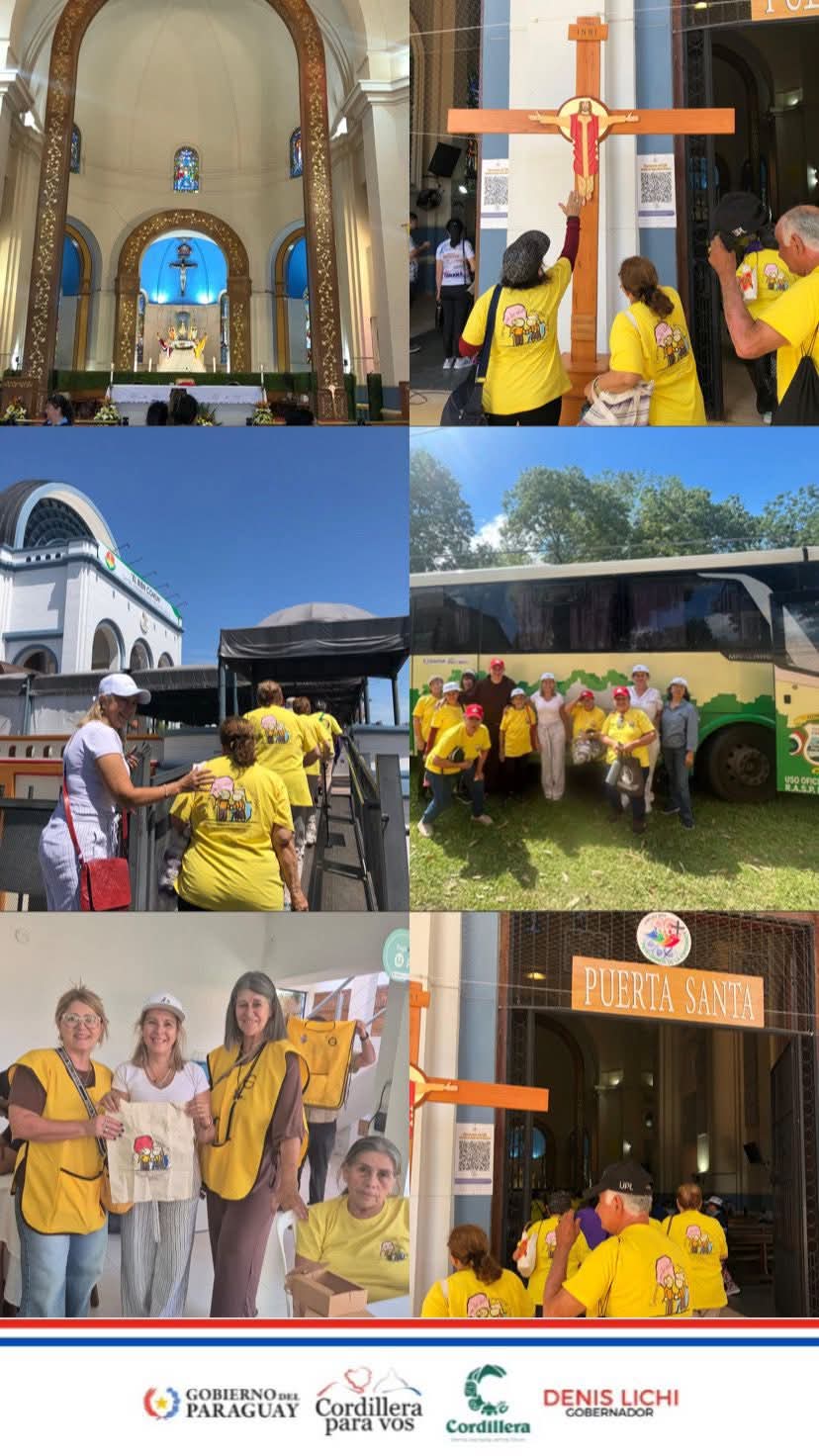La Gobernación de Cordillera recibió a representantes de los Hermanos Franciscanos Capuchinos.