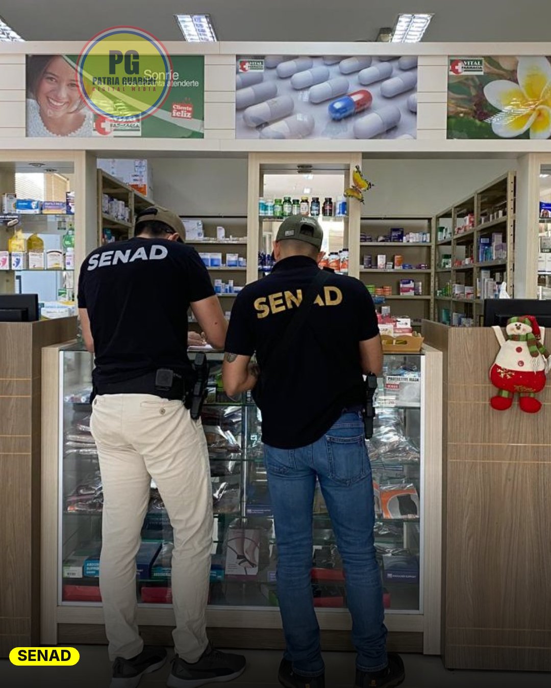Senad verificó establecimientos farmacéuticos en Pedro Juan Caballero
