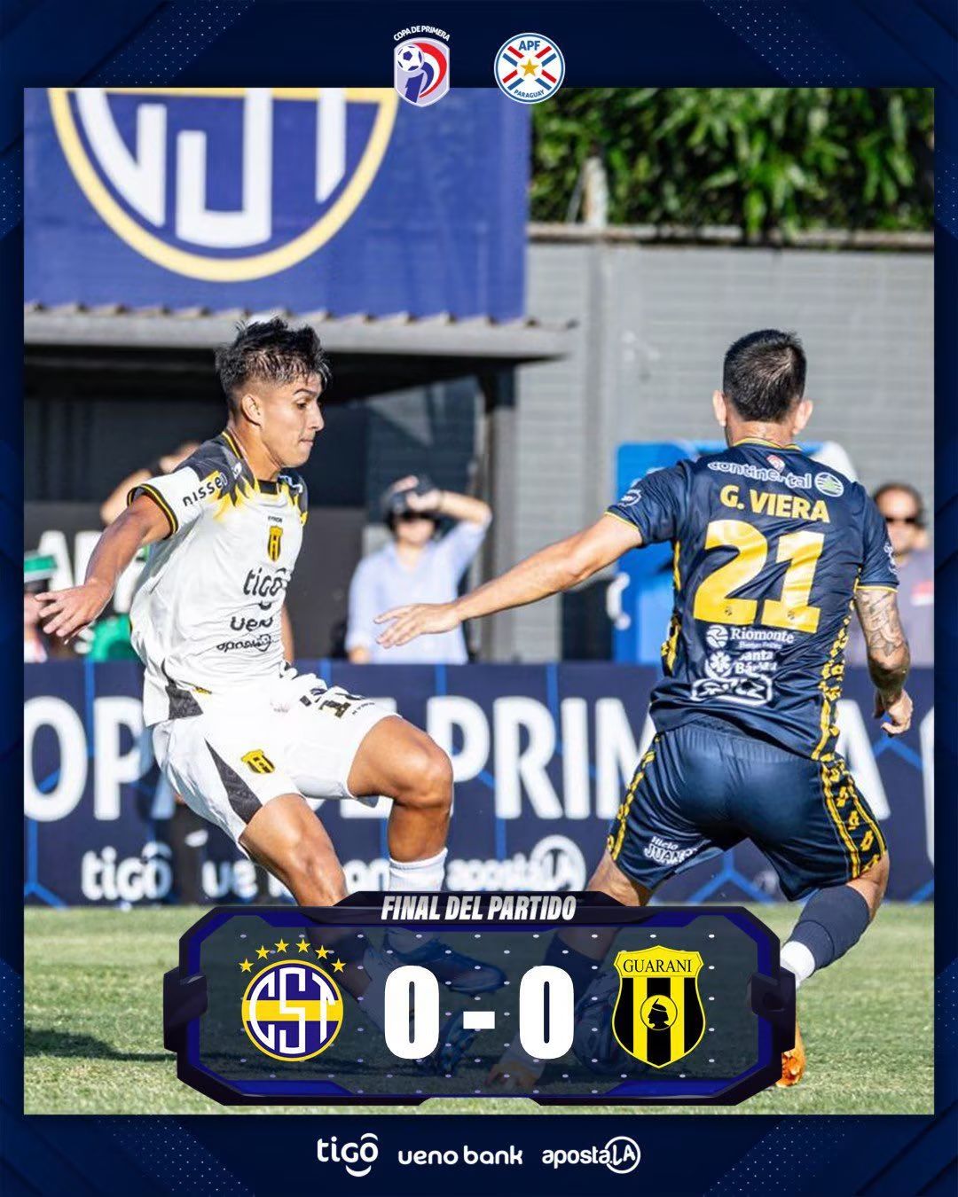 Igualdad entre auriazules y aurinegros