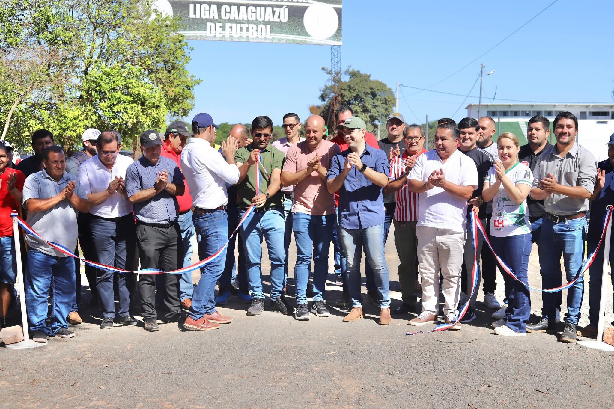 Inauguración de Pavimento en Caaguazú