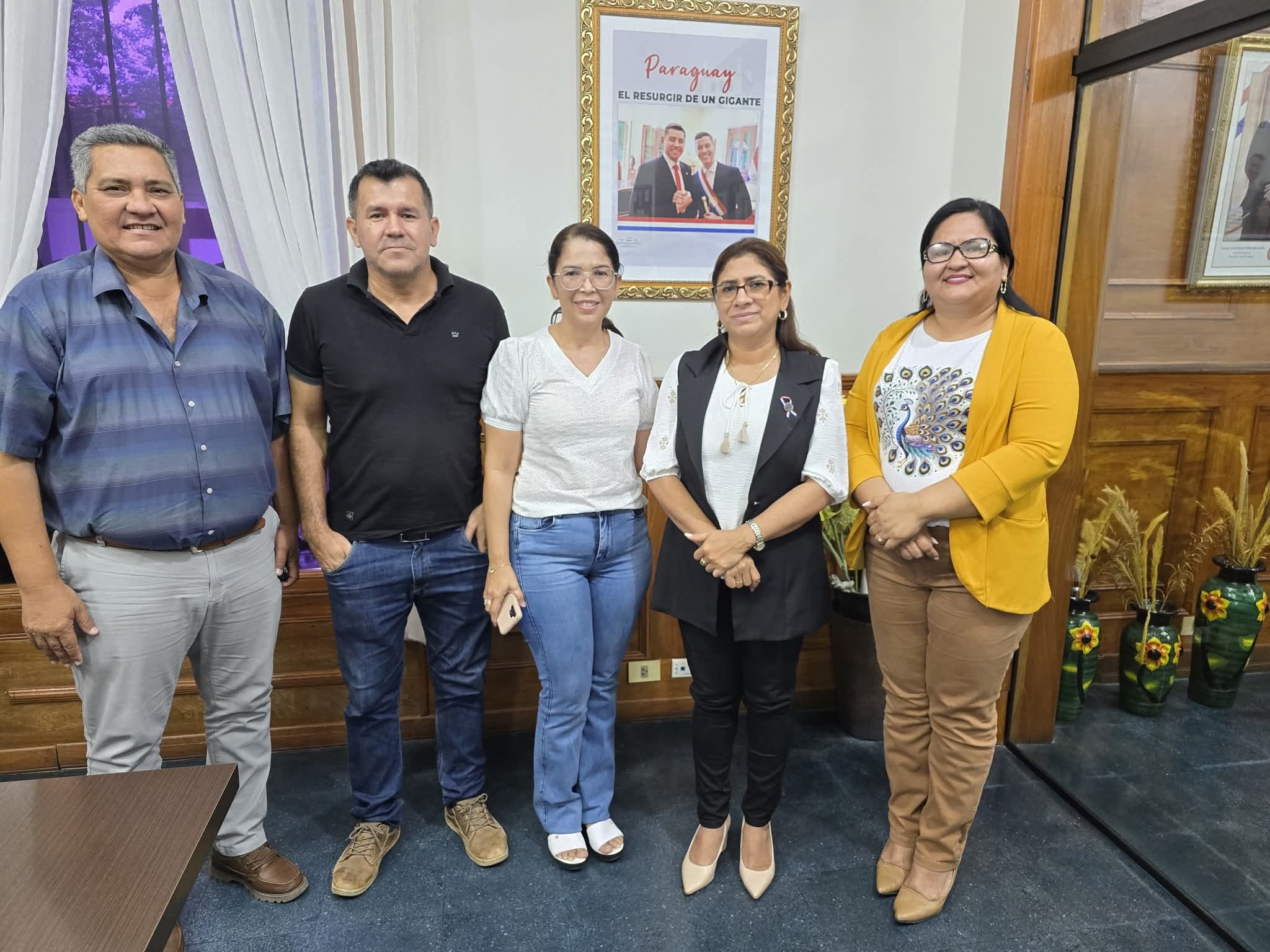 Reunión sobre el Centro de Apoyo a la Inclusión en Concepción