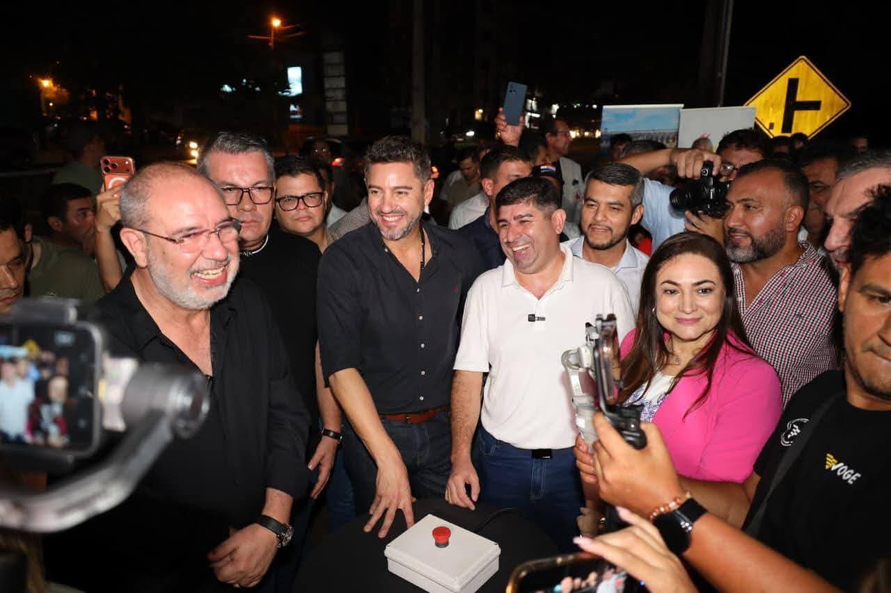 Con Pedro Alliana al frente, la Ruta PY07 se enciende como s铆mbolo de desarrollo en el Este