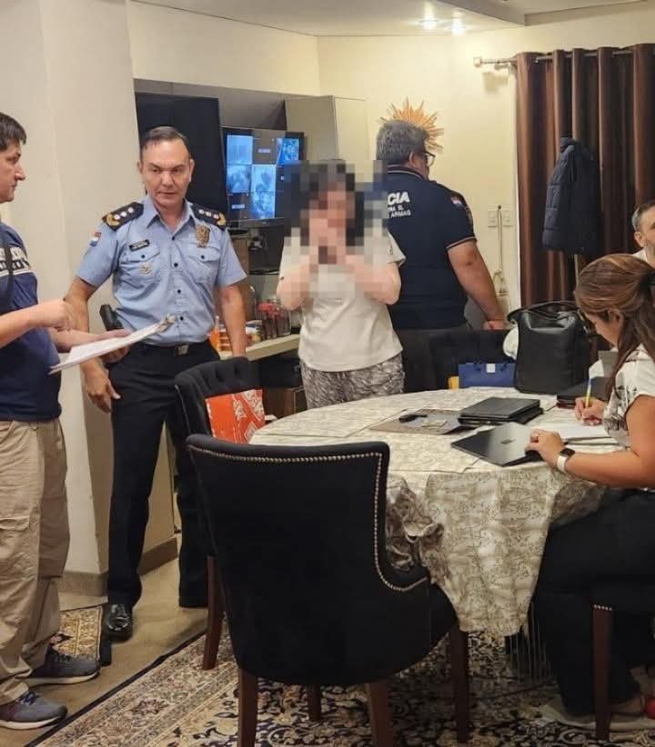 Allanamiento de vivienda y detención 