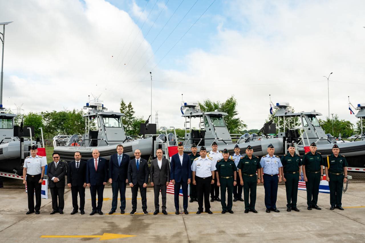 Fortalecimiento de la Defensa Naval en Paraguay Inauguración del Centro de Mando y Control