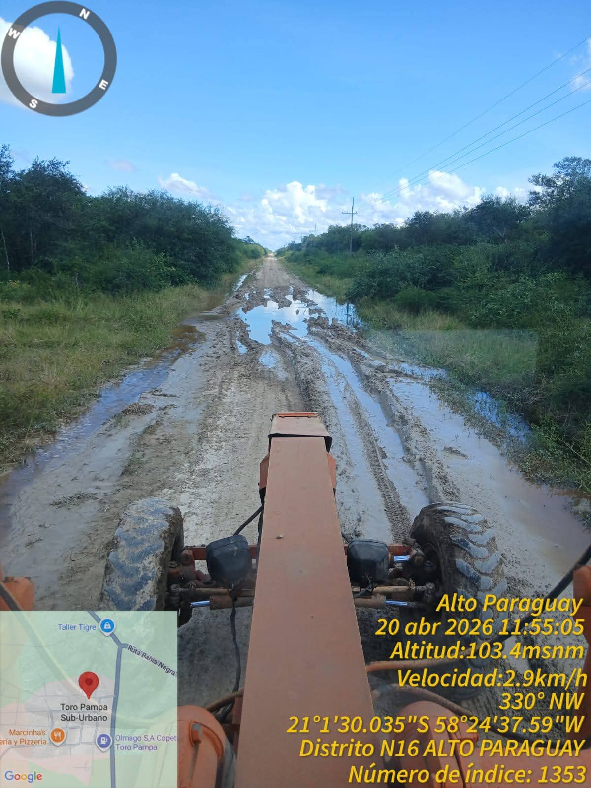Mejoras en el Tramo Fuerte Olimpo – Toro Pampa  Intervención en el Tramo
