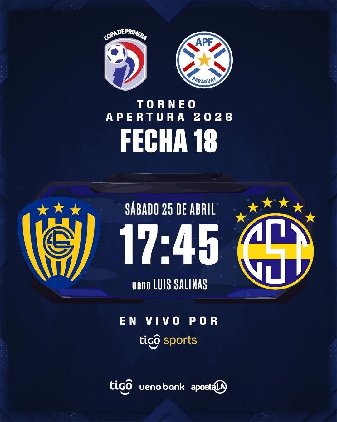 Duelo de auriazules en Itauguá