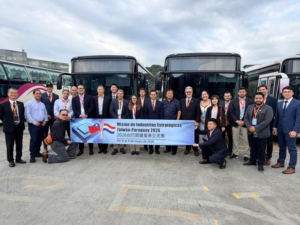 Taiwán: Master Bus presenta innovaciones en movilidad eléctrica a empresarios paraguayos