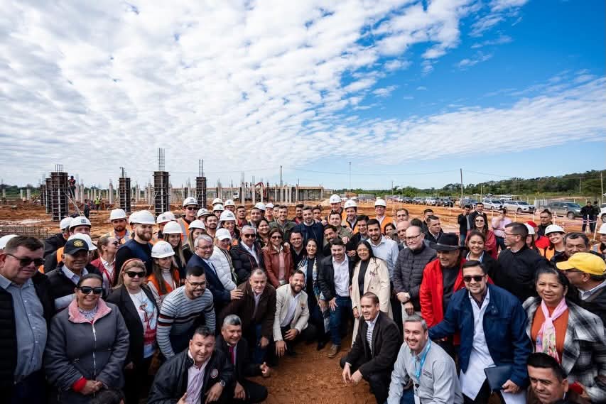 Presidente Peña verifica obras de vialidad, salud y niñez en Concepción, financiadas por ITAIPU
