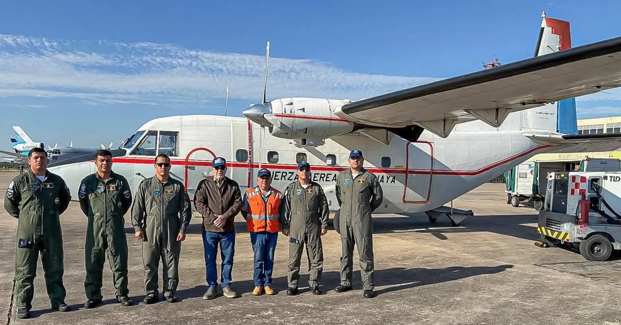 PARAGUAY REFUERZA SU APOYO HUMANITARIO A BOLIVIA CON TRES VUELOS DE ASISTENCIA AÉREA