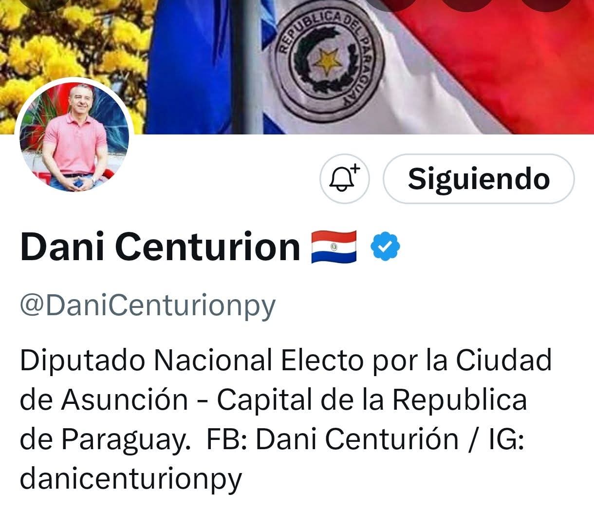 Declaraciones de Dani Centurión tras las elecciones 