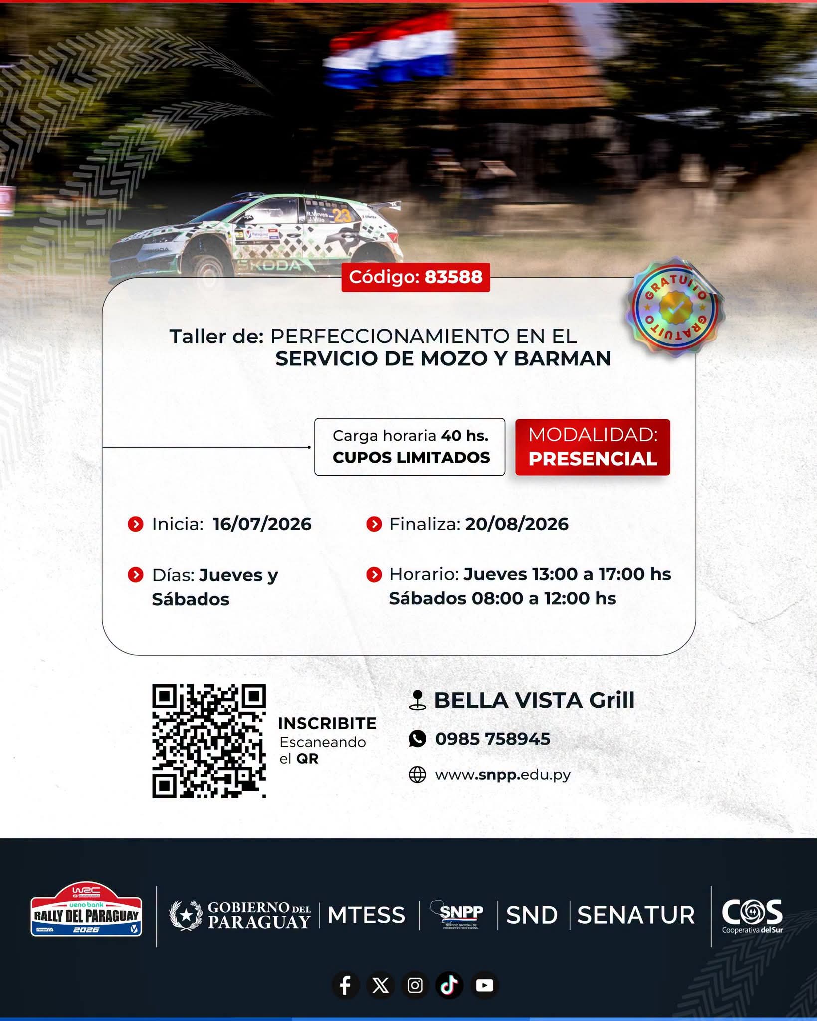 ¡Itapúa Modo Rally 2026! 