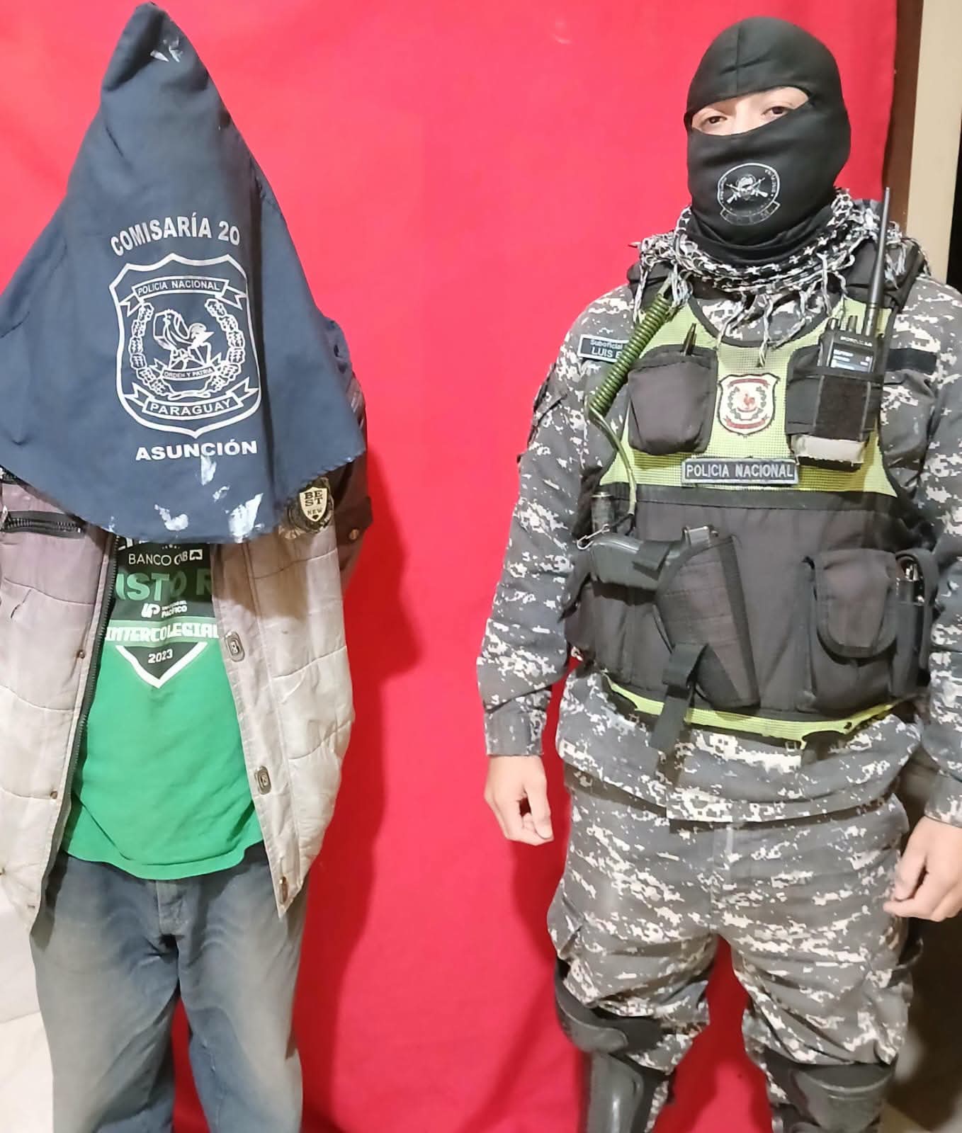 Detención de persona por incumplir medida