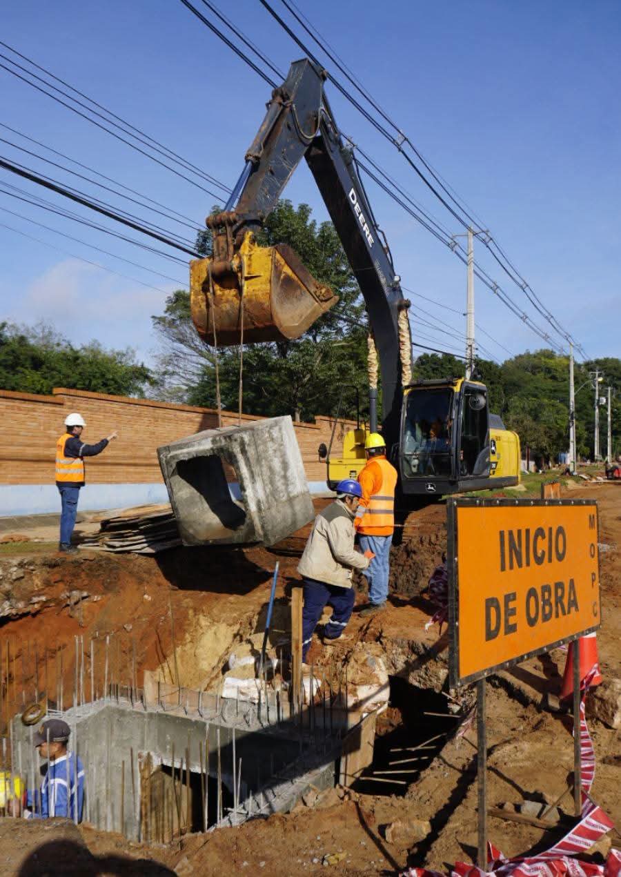 Avances en la rehabilitación de la avenida 