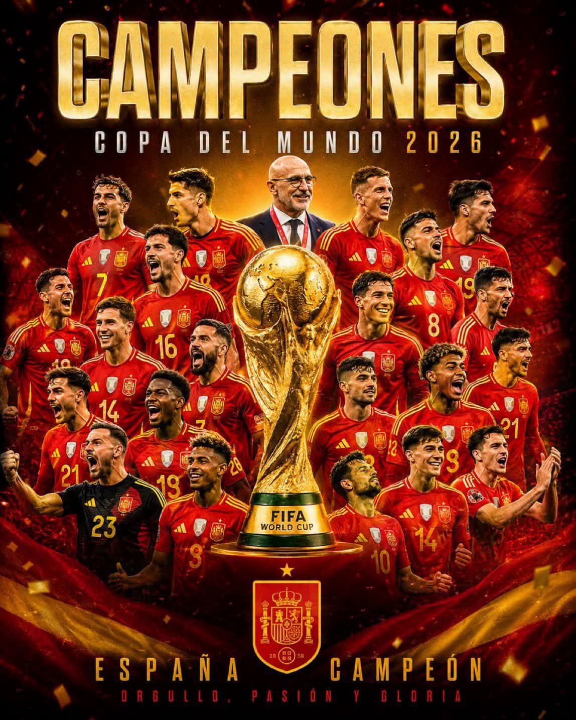 España, Campeón del Mundo 2026