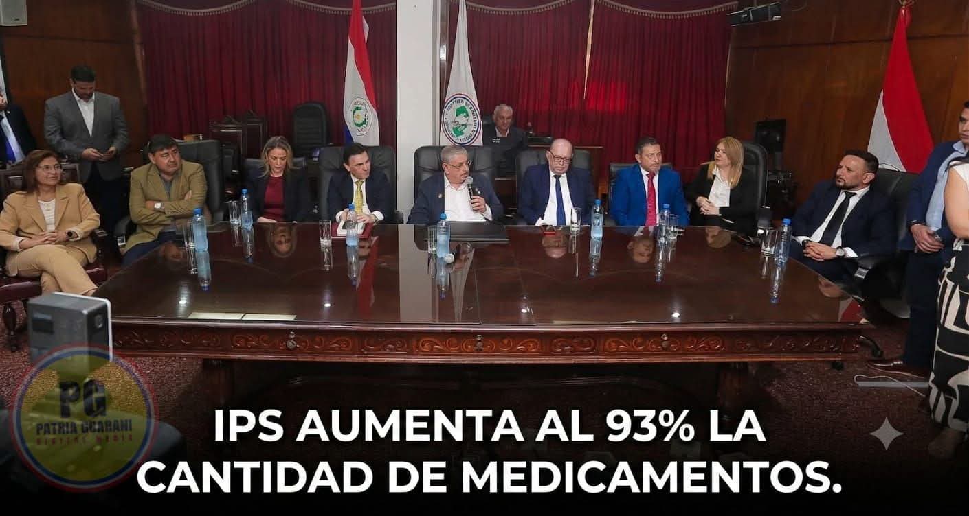MÁS MEDICAMENTOS EN EL IPS