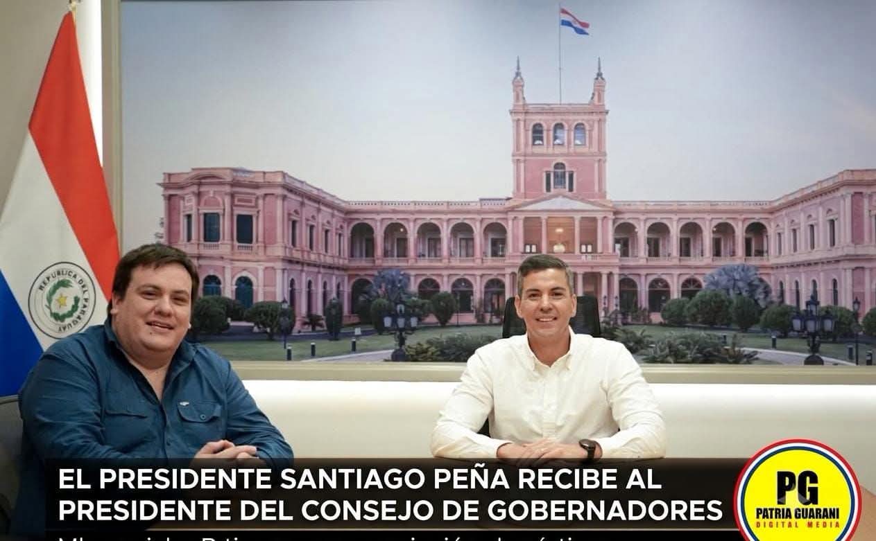 El  Presidente, .recibe al Presidente del Consejo de Gobernadores 