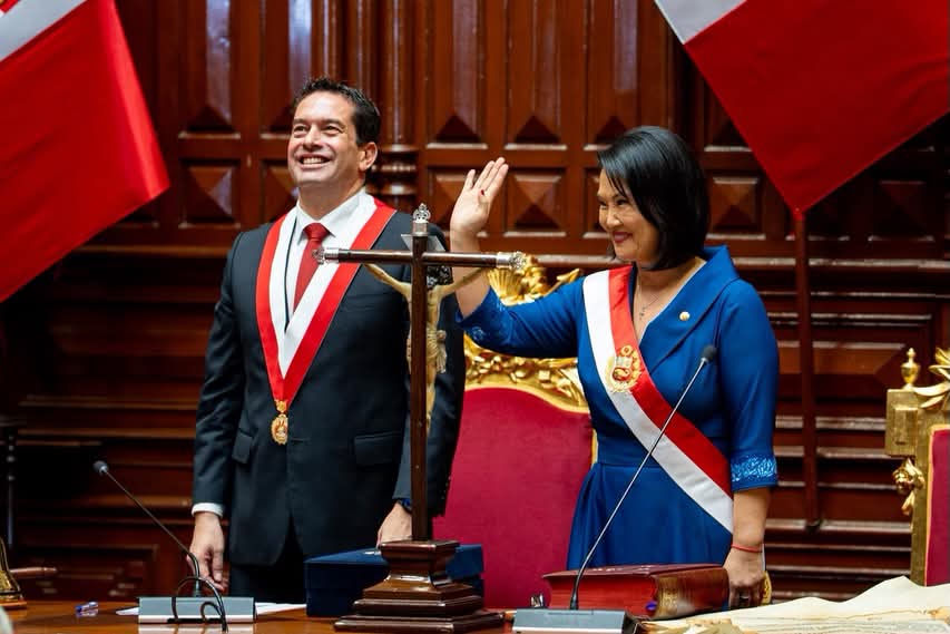 Juramento presidencial en Perú 