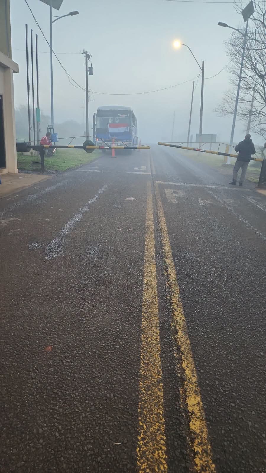 Clausura temporal del tramo Ayolas-San Cosme