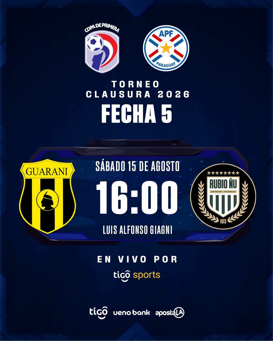 Torneo Clausura Fecha 5 Luis Alfonso Giagni 