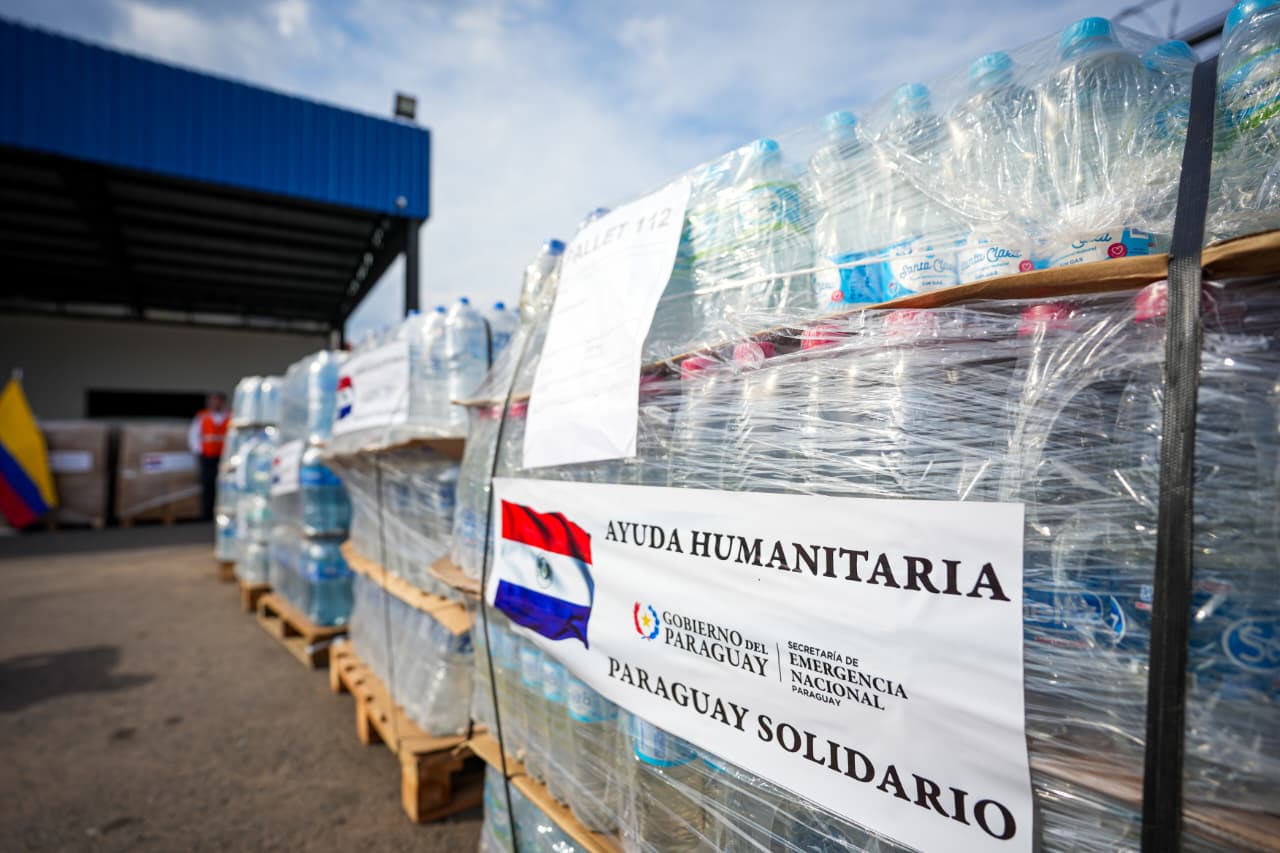 Ayuda humanitaria a Colombia