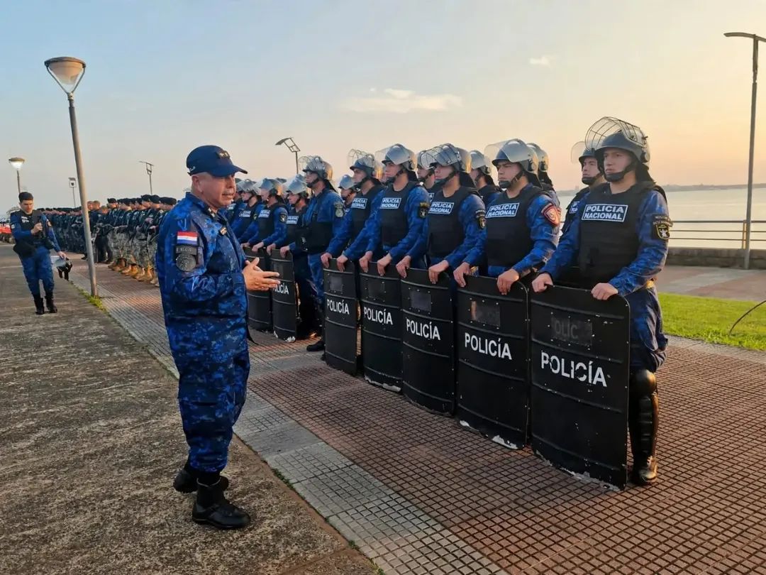 Despliegue policial refuerza la seguridad del WRC Paraguay 2026
