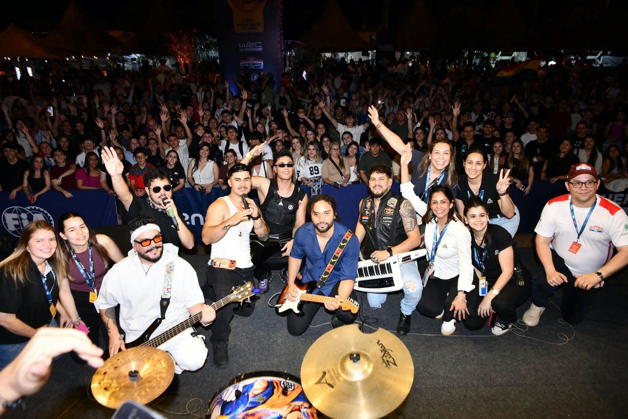 ITAIPU ofrece al público variadas actividades en el Fan Zone del WRC Rally 