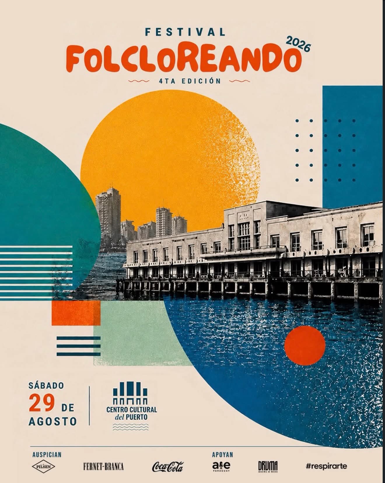 Folcloreando vuelve al Puerto de Asunción 