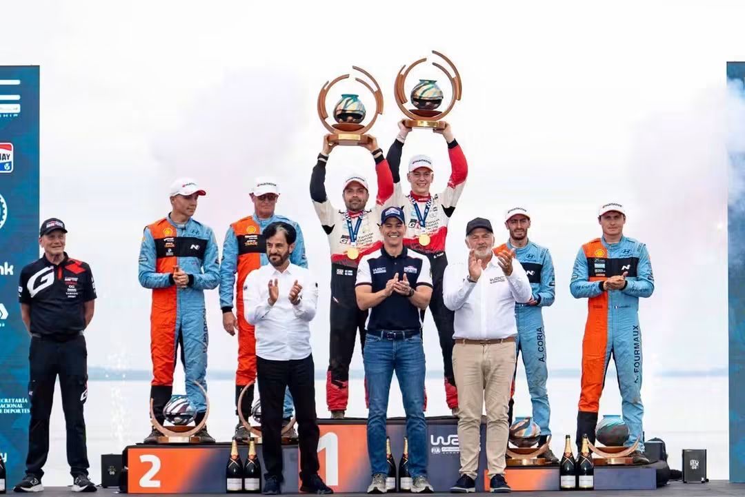 Victoria en el Rally de Paraguay 