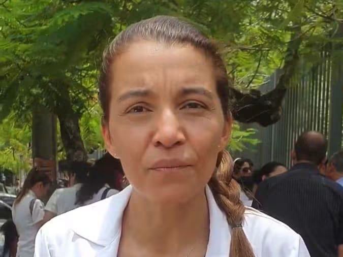 Cuestionamientos sobre la dirigente médica Rossana González 