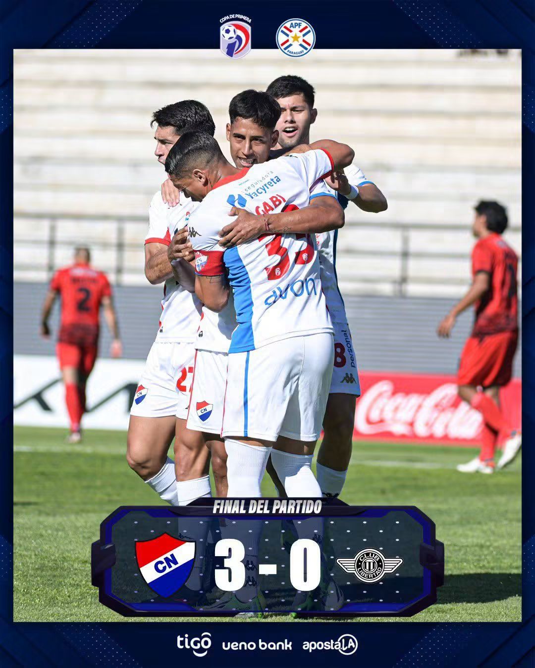 Tres puntos y tres goles para la Academia