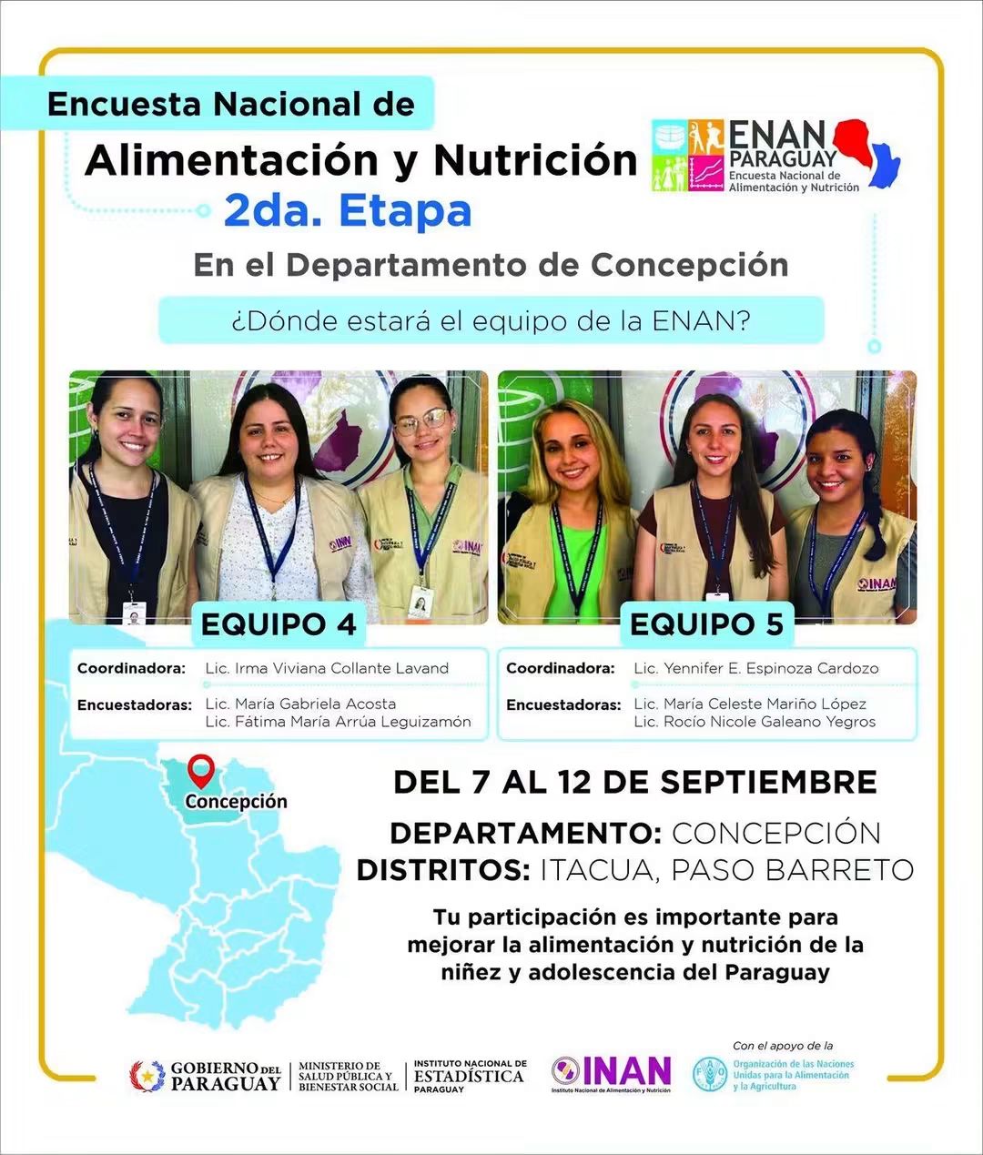 ENAN inicia segunda etapa del despliegue territorial en Concepción