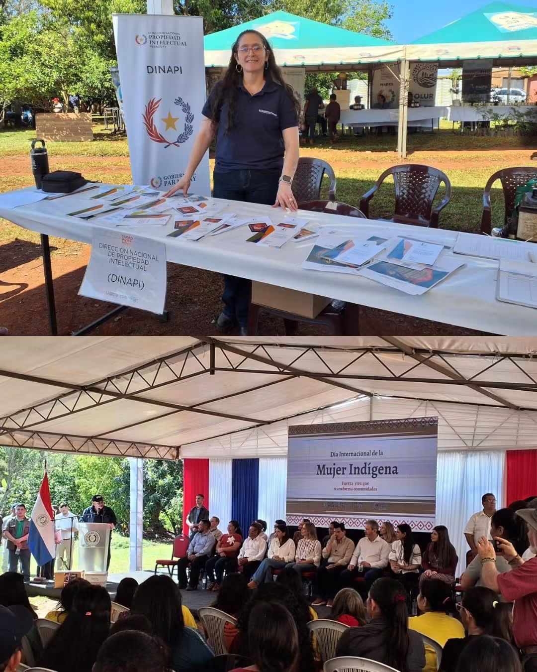 Participación de la DINAPI por el Día Internacional de la Mujer Indígena 
