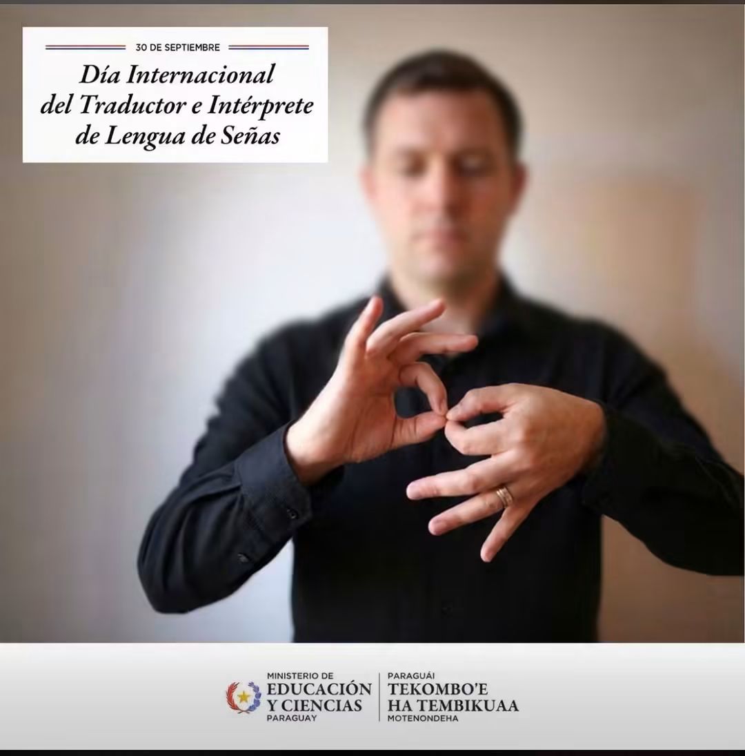 Día Internacional del intérprete en lenguas de Señas