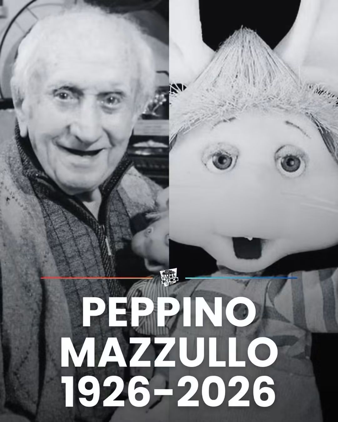Fallece Peppino Mazzullo, voz de Topo Gigio