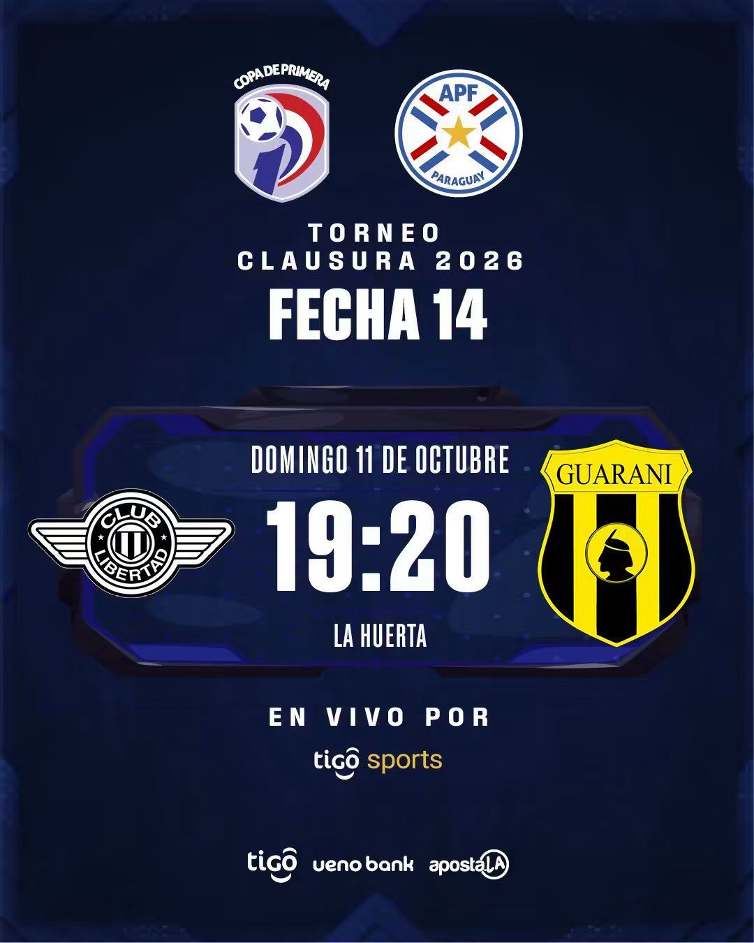 Atrapante por donde se lo mire  Libertad vs. Guaraní